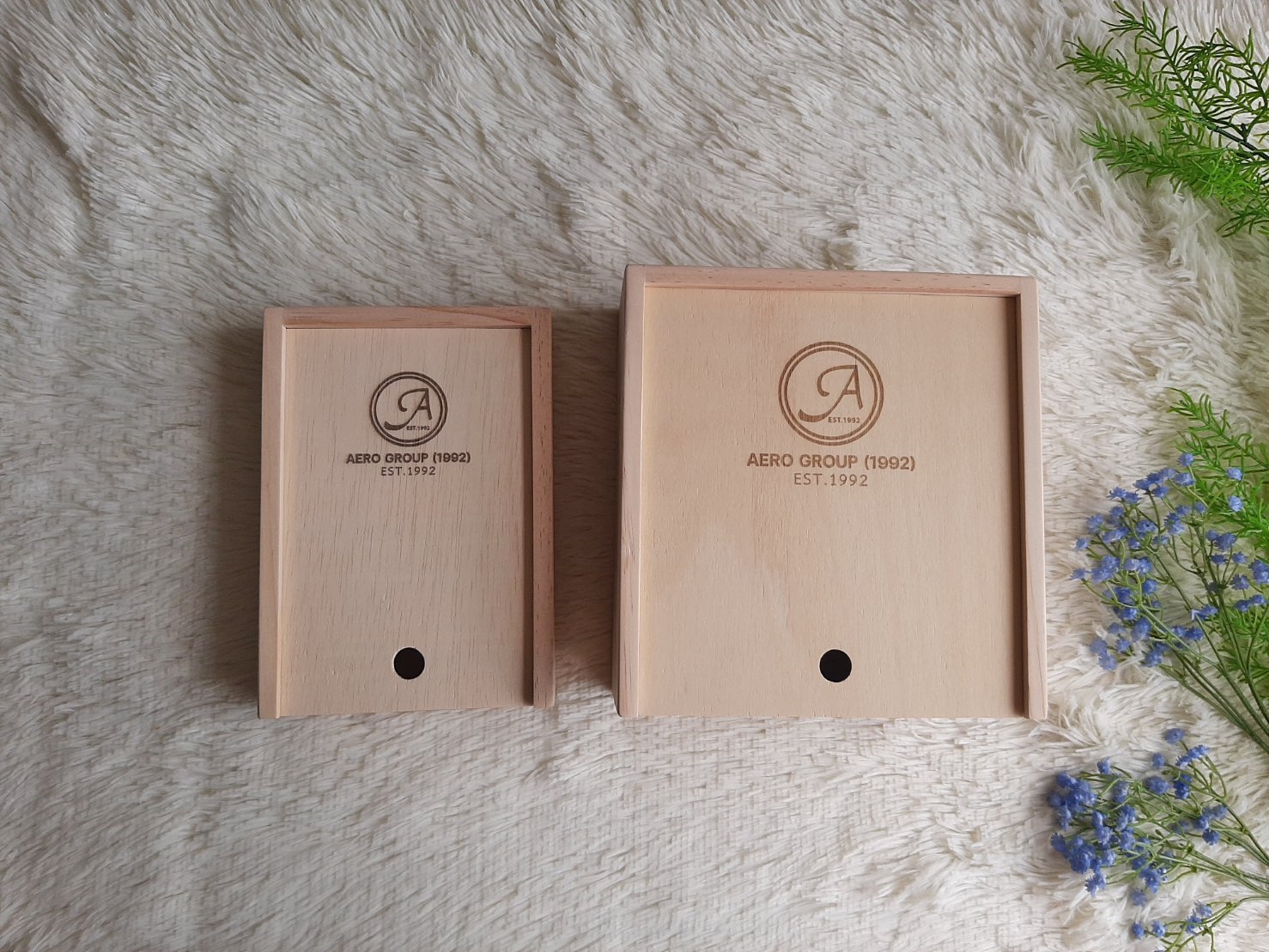 กล่องไม้ฝาสไลด์