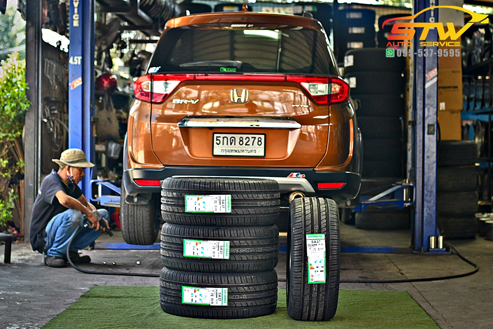 ยางใหม่ GOODRIDE SPORT SA37 235/40R18 95W