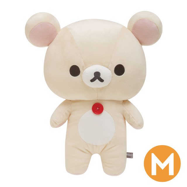 ตุ๊กตา BASIC RILAKKUMA Favorite Things ไซส์ M แบบ Korilakkuma ขนาด 37 x 32 x 15 ซม.