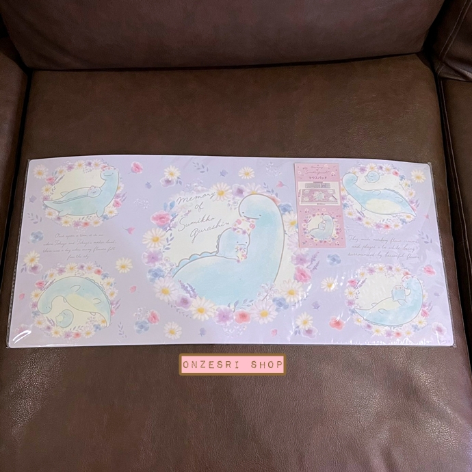 แผ่นรองเม้าส์แบบยาว Sumikko Gurashi Tokage Memories Mouse Pad ขนาด 55 x 25 ซม.
