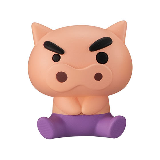 Crayon Shinchan Figure x Clip ขนาด 4 x 4 ซม. เป็นโมเดลเล็ก ตั้งโชว์ได้ ตรงตัวกับคอสามารถเปิดออกมาไว้หนีบกระดาษได้ มี 5 แบบให้เลือก