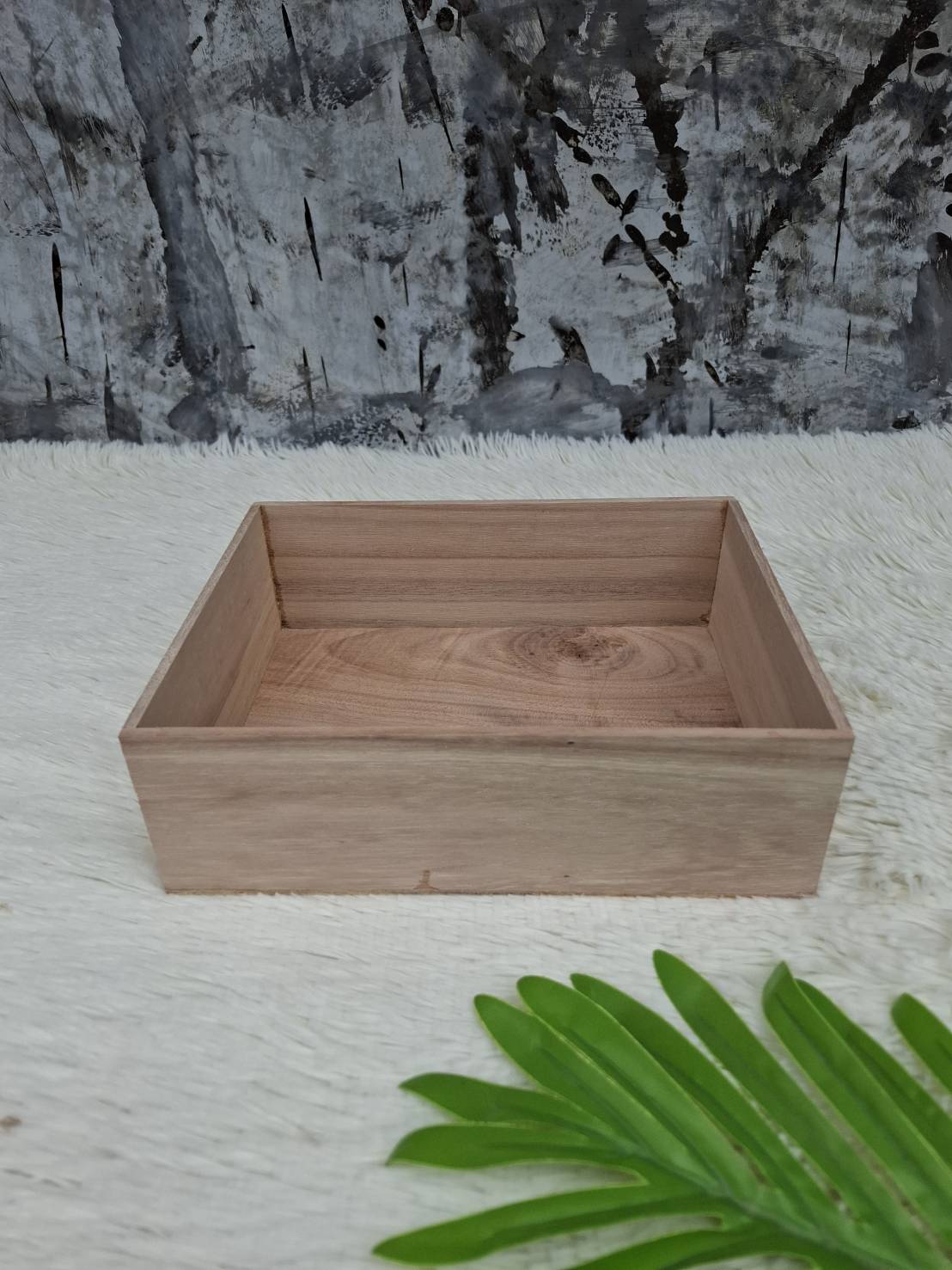 ถาดไม้ใส่ของฝาก