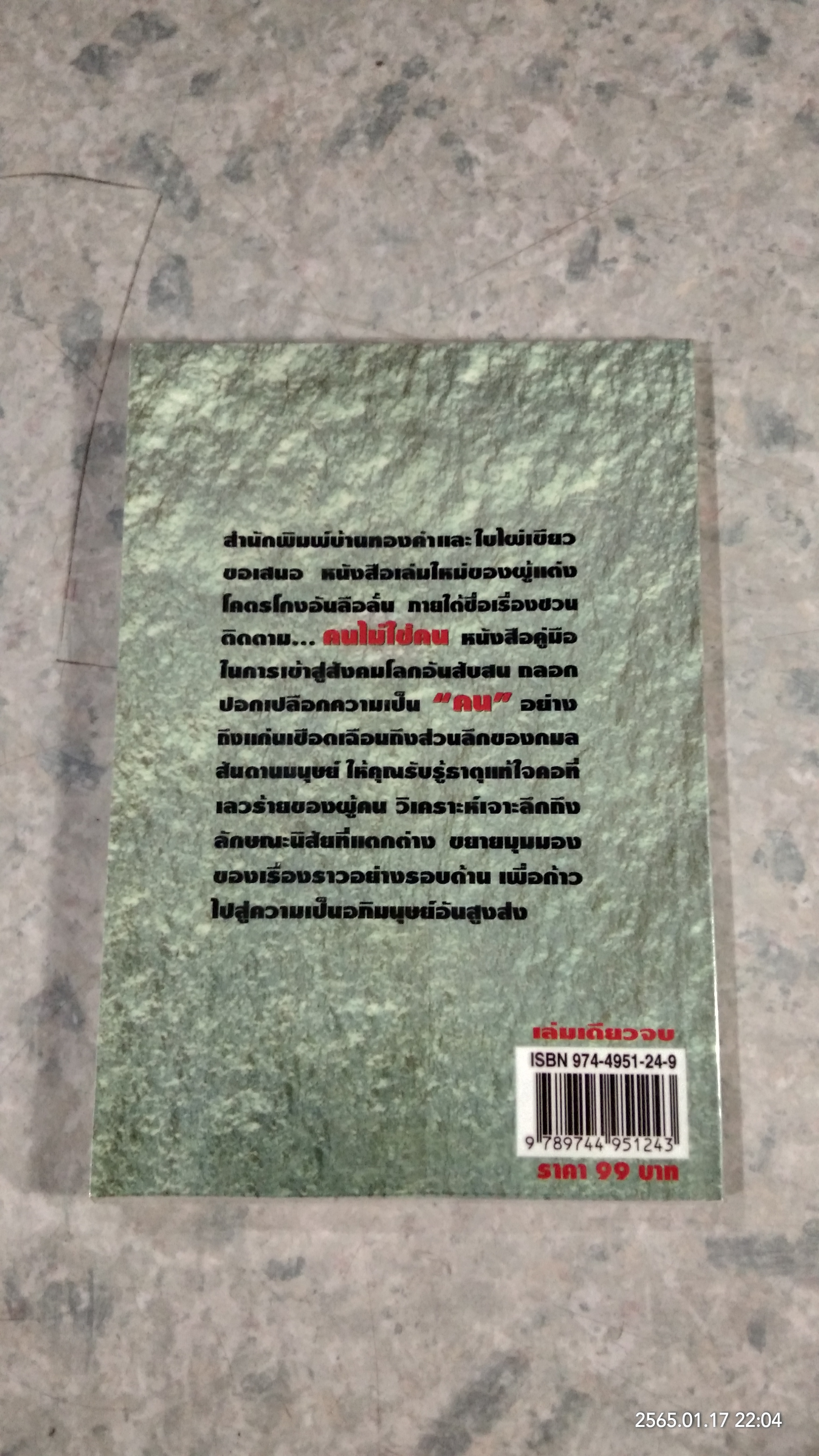 คนไม่ใช่คน / ใบไผ่เชียว