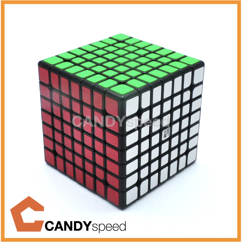 รูบิค 7x7 Rubik YJ YuFu V2 M 7x7 Black มีแม่เหล็ก | By CANDYspeed