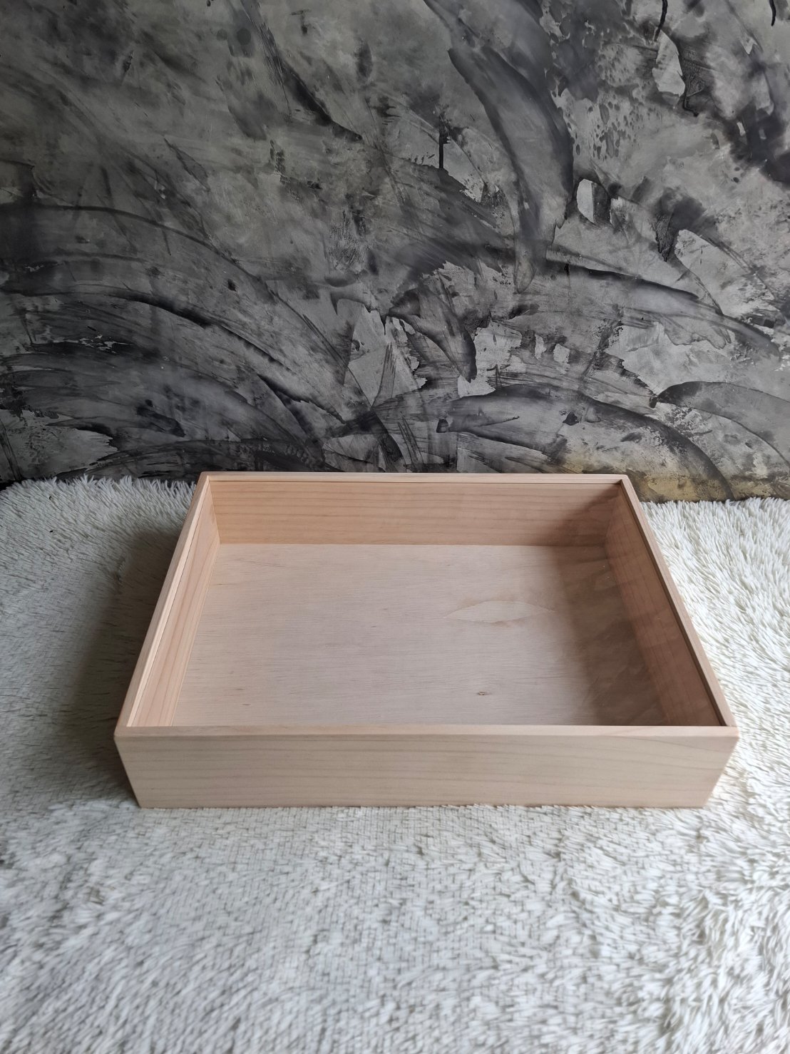 กล่องไม้ฝาสไลด์อะครีลิค