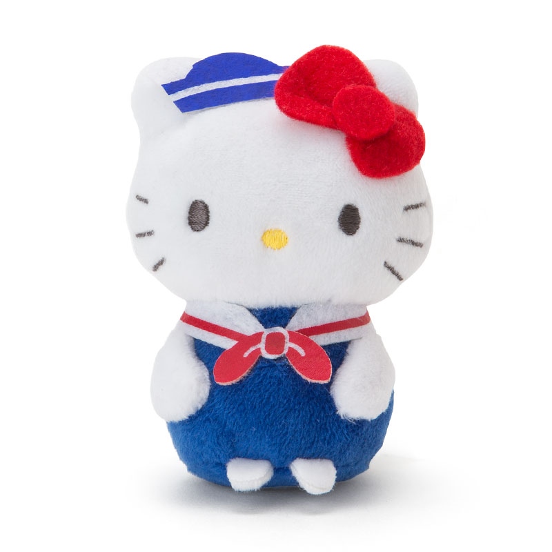 ตุ๊กตาตัวเล็ก Sanrio Marine ใส่ชุดกะลาสี ขนาด 6 x 3.5 x 9.5 ซม. มี 7 แบบให้เลือก