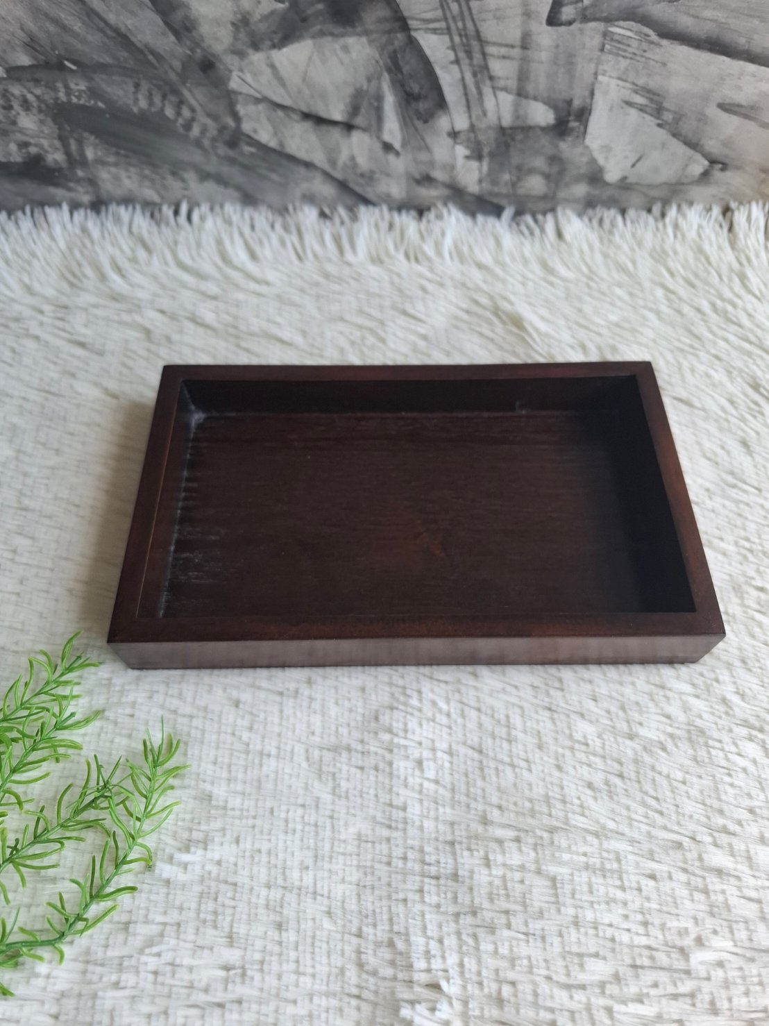 ถาดไม้สัก