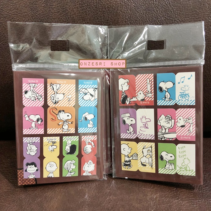 กระดาษโน้ตมีกาว Delfino Sticky Note แบบเล่ม ลาย Snoopy Vintage Pilot เล่มสีน้ำตาล ใช้คั่นหน้าหรือแปะเขียนข้อความได้ มีกาวด้านหลัง มี Sticker ที่สามารถทำเป็น index ได้ด้วย ขนาด 9 x 7 x 1 ซม. มีลายด้านใน 13 ลาย