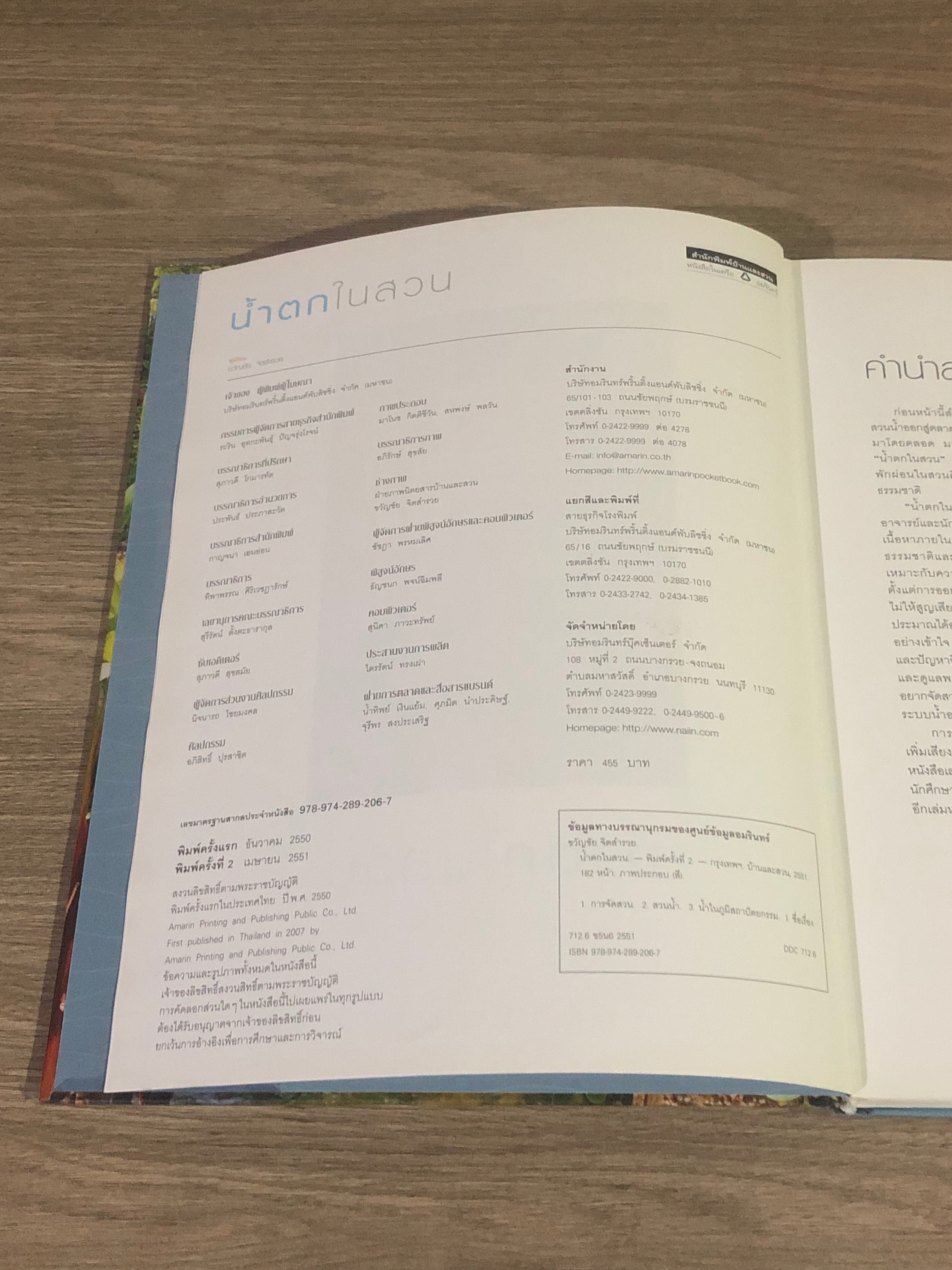 นำ้ตกในสวน / ขวัญชัย จิตสำรวย