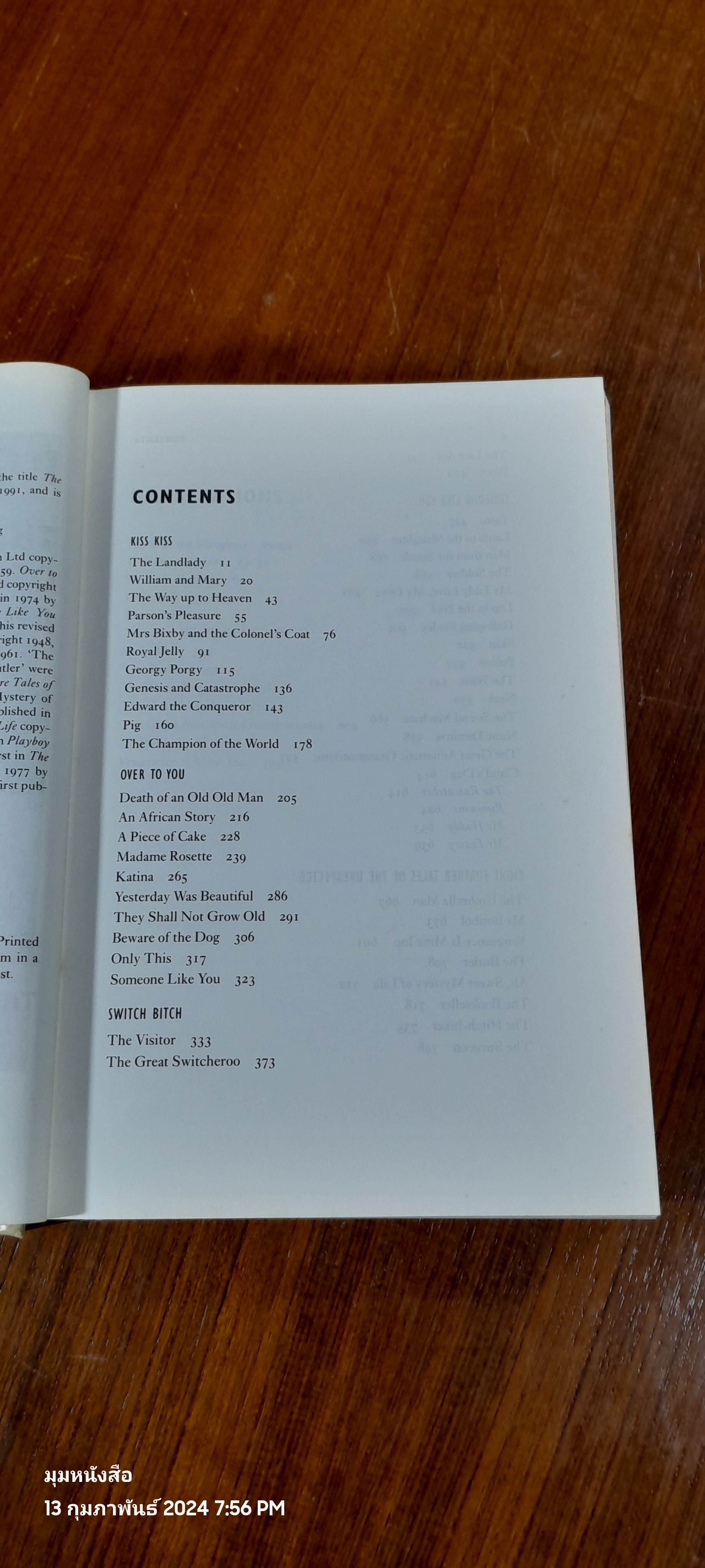 THE COMPLETE TALES OF THE UNEXPECTED AND OTHER STORIES