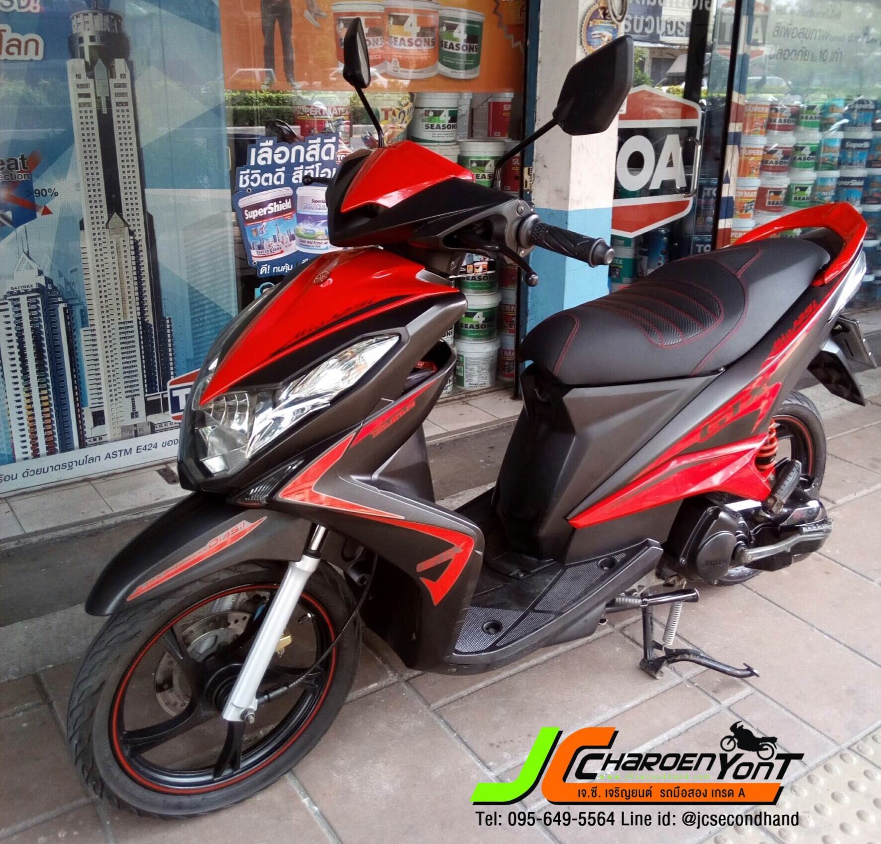 "รถบ้านมือเดียว" สภาพเดิมน่าใช้มาก YAMAHA MIO125 i จดทะเบียนปี 56 สภาพสวยเดิมจัด เครื่องดีเดิมๆ เงียบๆ สตาร์ทติดง่าย