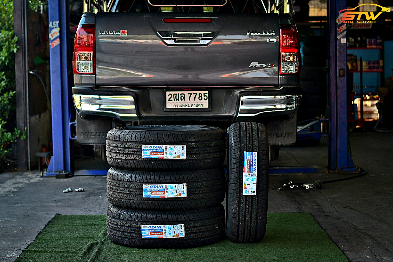 ยาง OTANI SA1000 265/65R17 112H ติดตั้งใส่ TOYOTA PRERUNNER
