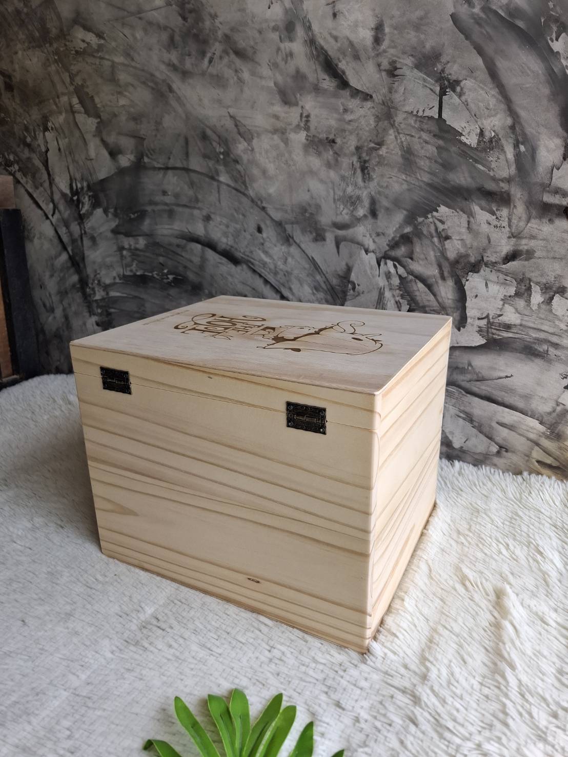 กล่องไม้ใส่งานโมเดล