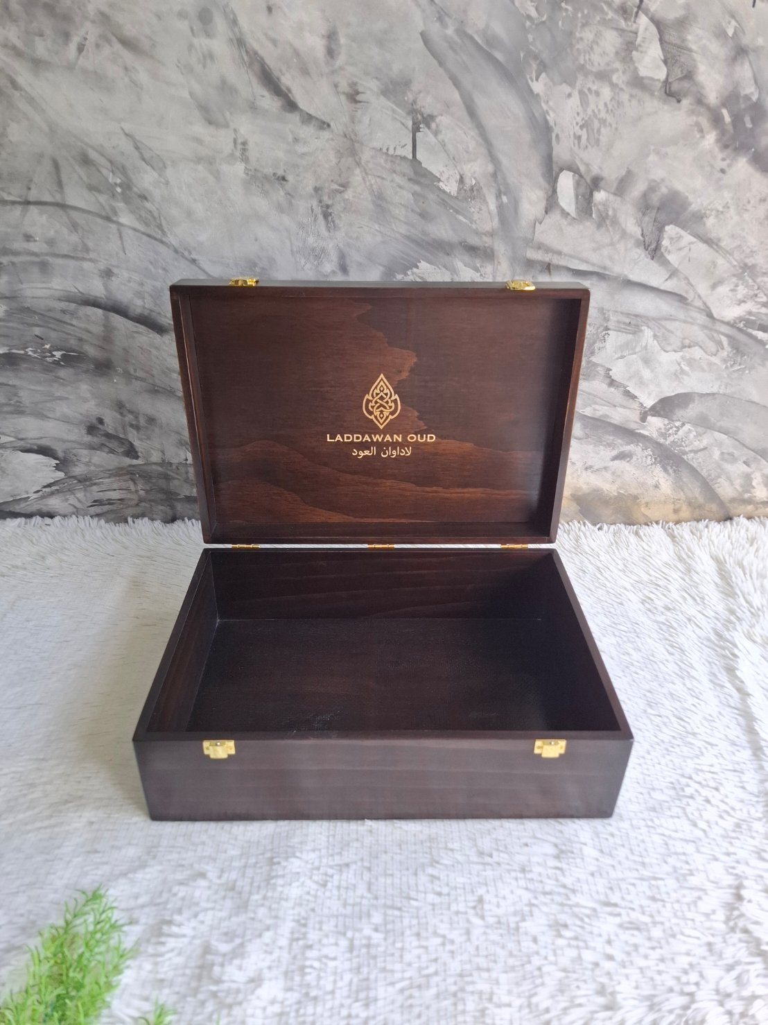 กล่องไม้สนแบบฝาล็อค