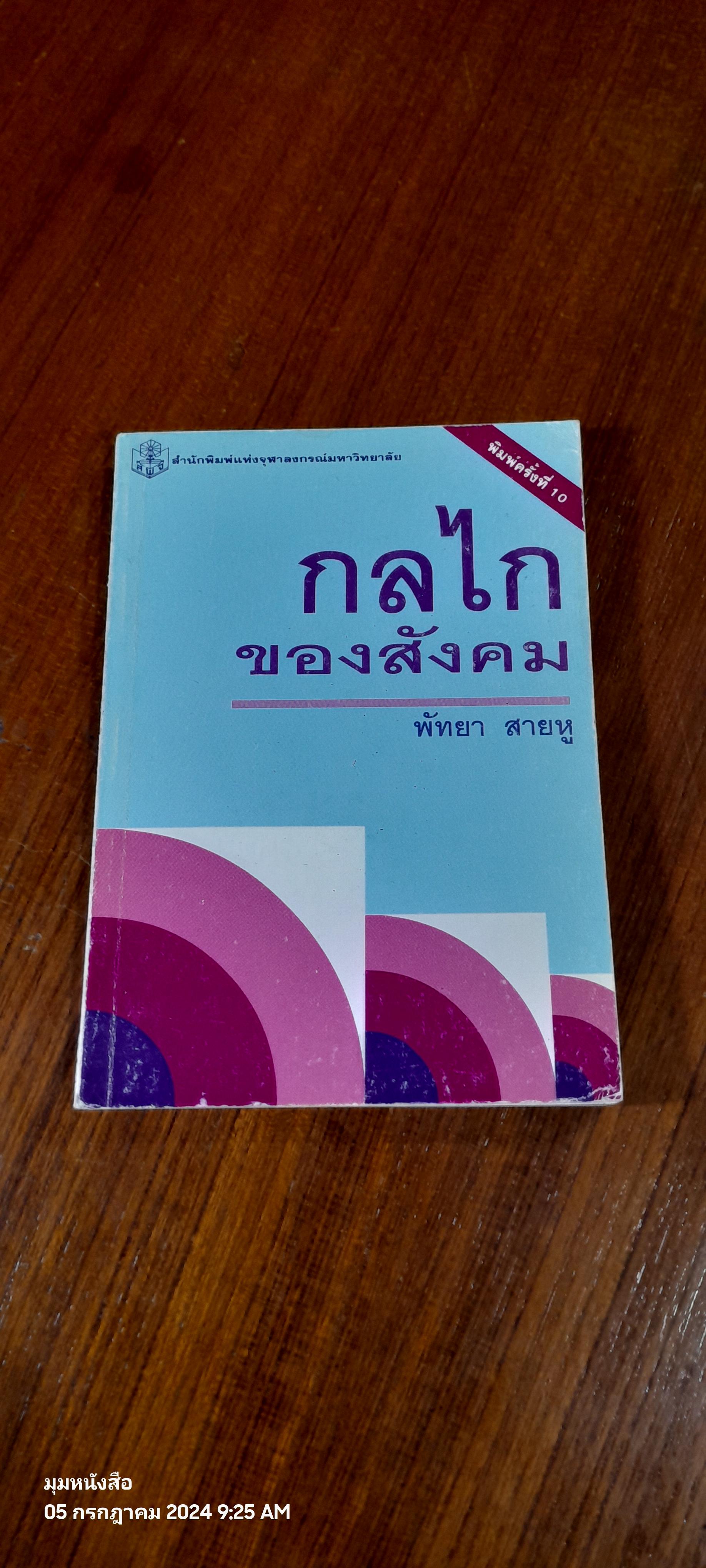 กลไกของสังคม / พัทยา สายหู