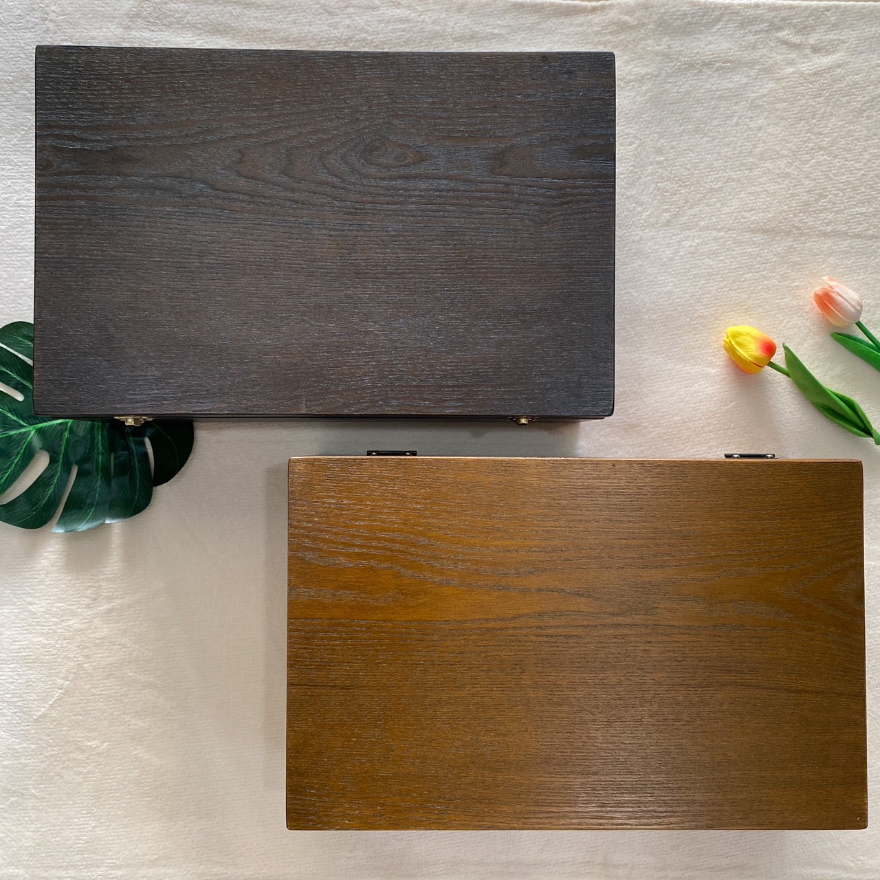 กล่องไม้ฝาล็อค ไซส์ XL (Wooden lock box, XL size)