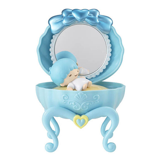 Sanrio Characters Shell Dresser 3 เป็นโมเดลแบบโต๊ะเครื่องแป้ง Sanrio น่ารักมาก ขนาดประมาณ 11 ซม. มี 4 แบบให้เลือก
