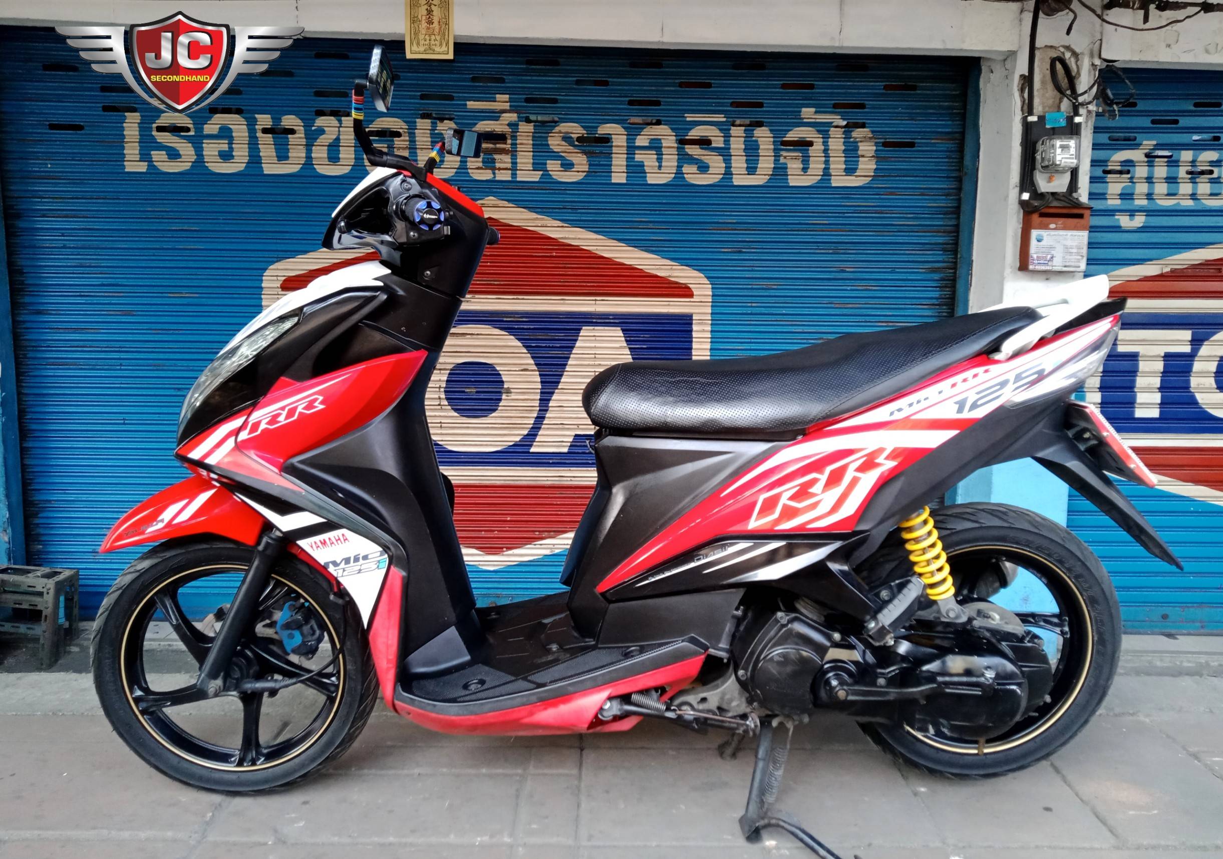 "รถสภาพพร้อมใช้มือเดียว"มาใหม่นำเสนออีกแล้วจร้า YAMAHA MIO125RRจดทะเบียนปี57 เครื่องดีเดิมๆ สตาร์ทติดง่ายๆเลย ขี่ดีศูนย์ได้