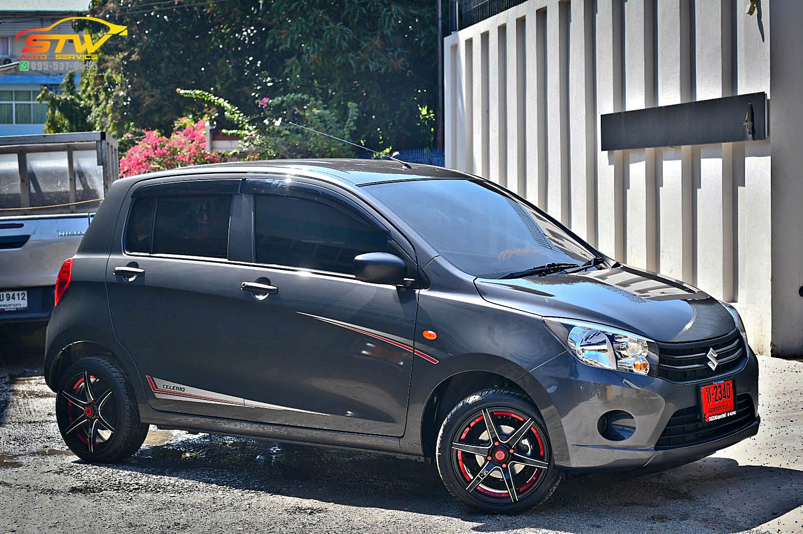 ล้อแม็กซ์ MGW MF-6050 ขอบ15นิ้ว+HAIDA HD921 195/45R15 78V