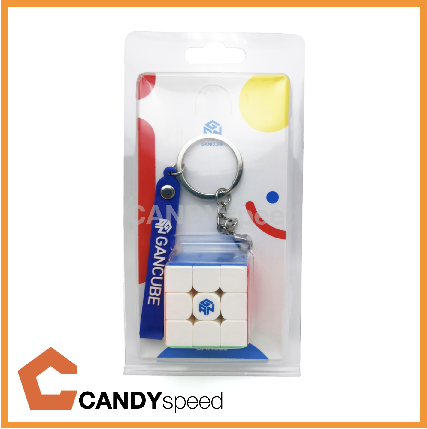 รูบิคพวงกุญแจ GAN330 Keychain Cube 3x3 Stickerless | By CANDYspeed