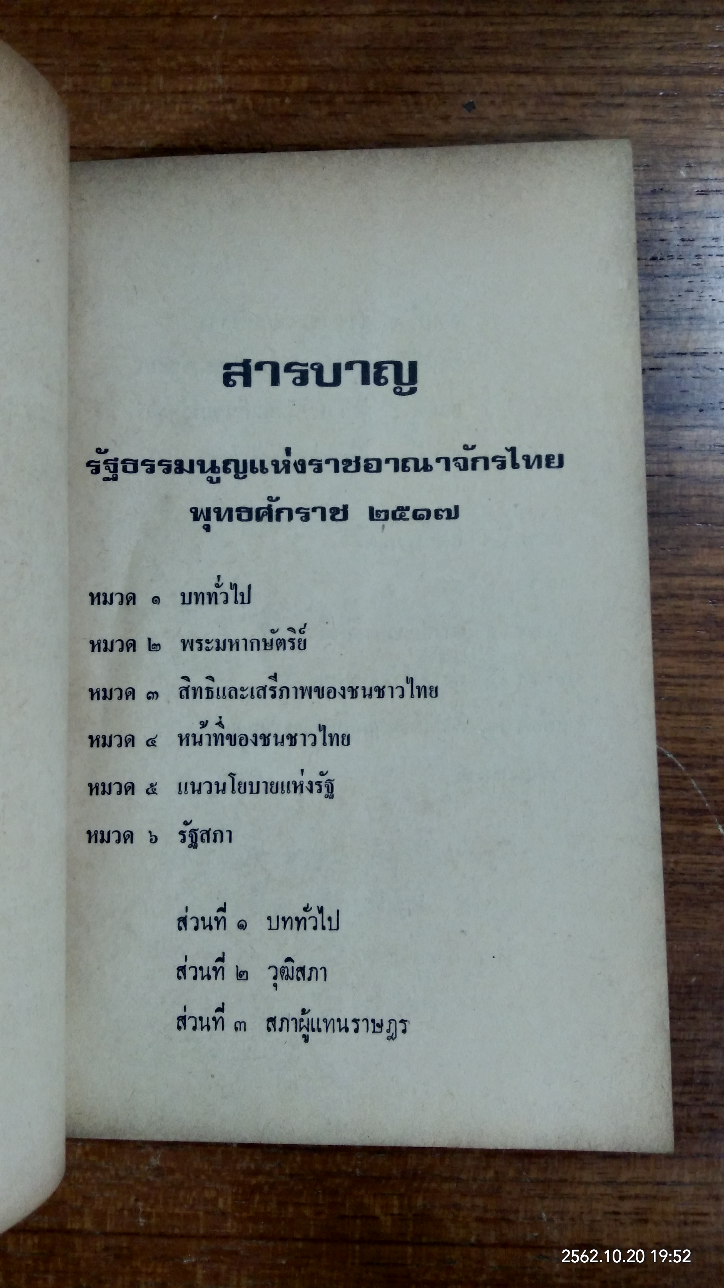อนุสรณ์ในงานฌาปนกิจศพ คุณพ่ออยู่ วงศ์แก้ว (มีตราห้องสมุด)