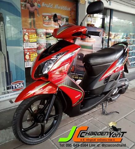รถสภาพดี น่าใช้ วัยรุ่นชอบ YAMAHA MIO115 จดทะเบียนปี 54 (2ตา ตัวสุดท้าย)เครื่องดีเดิมจัด เงียบกริ๊บ สไตล์รถบ้านเลยจ้า