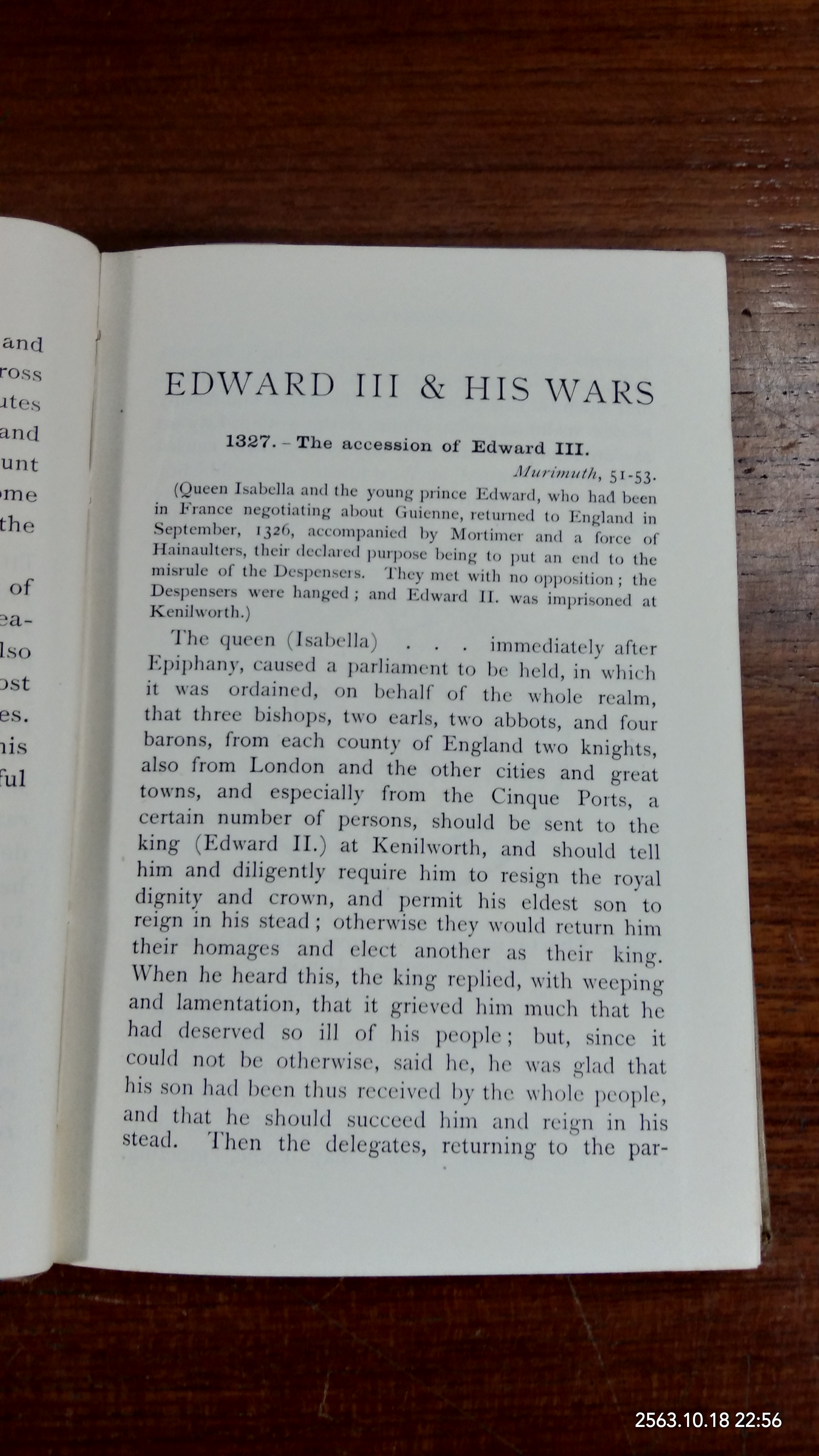 Edward III and his Wars 1327-1360 / W.J. ASHLEY