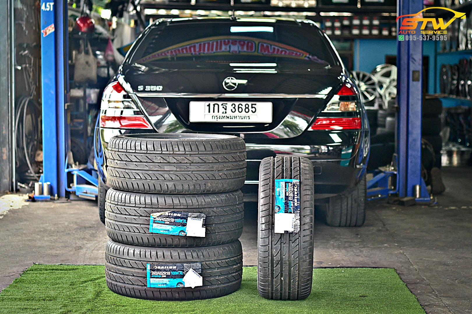 ยางใหม่ SAILUN ATREZZO ZSR 245/45R18 100W