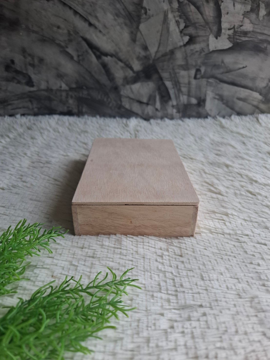 ถาดไม้ยางพารา(มีฝาปิด)