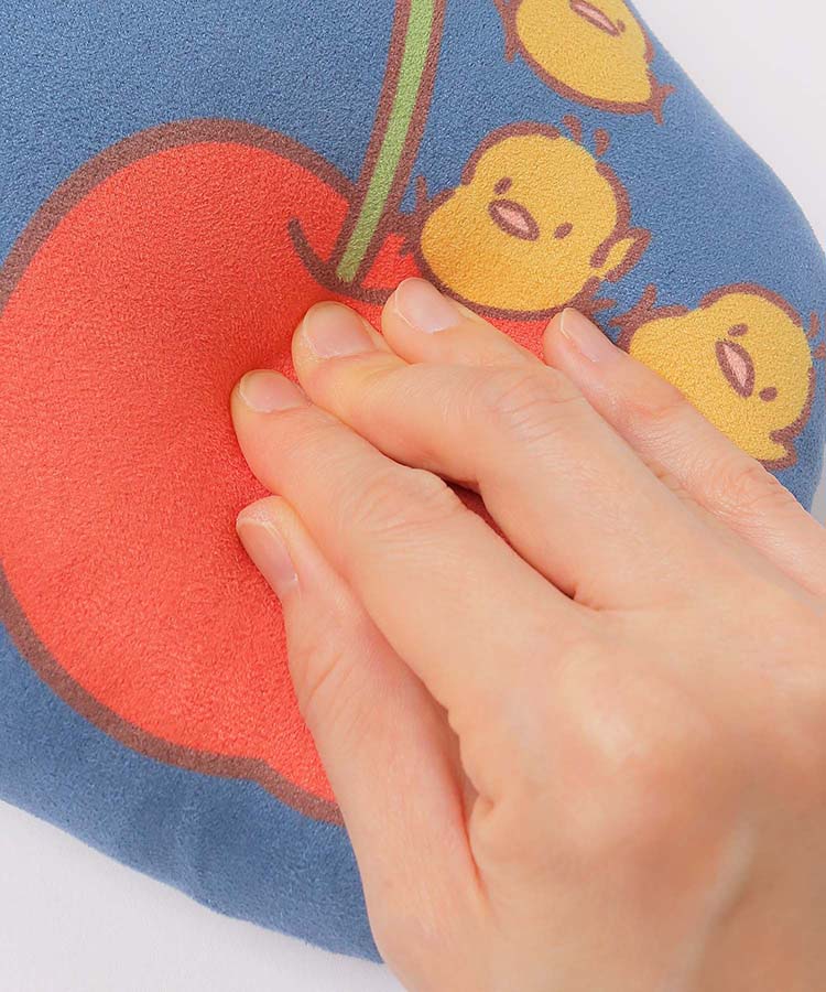 หมอนเล็ก/ตุ๊กตา Sanrio x Bleu Bleuet Cushion (Limited) แบบ Pochacco Cherry ขนาด 25 x 29 ซม. มีเฉพาะที่ร้าน Bleu Bleuet ที่ญี่ปุ่นเท่านั้น