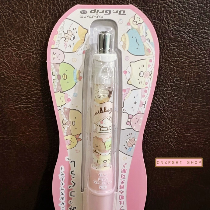 ดินสอกดเขย่าไส้ Dr.Grip PlayBorder ลาย Sumikko Gurashi Neko's Siblings and Sweet Shop ตรงที่จับสามารถถอดสลับสีกันได้
