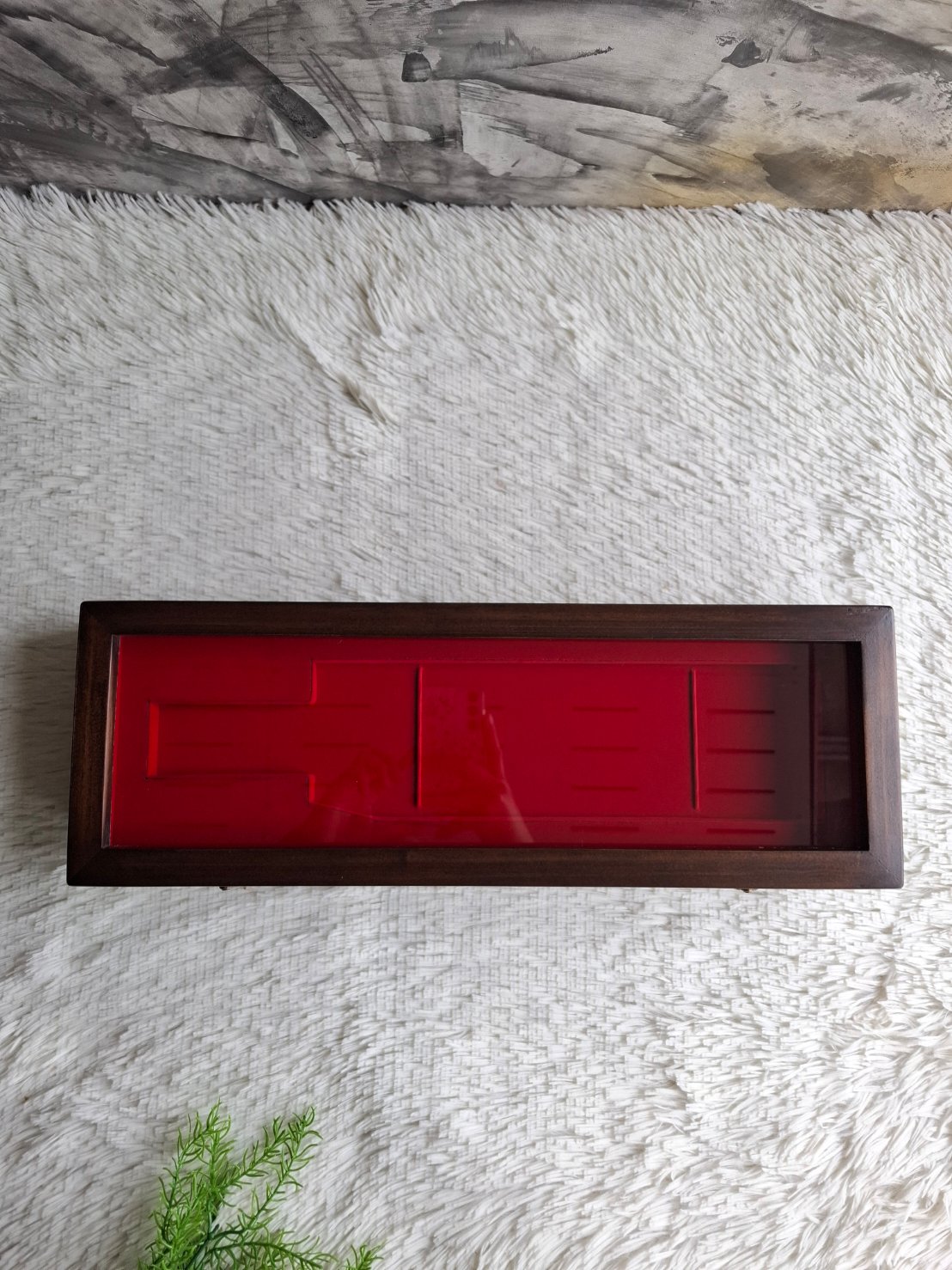 กล่องไม้ใส่มีดโชว์