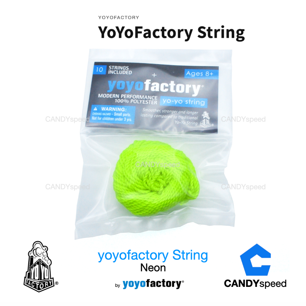yoyo โยโย่ yoyofactory String 10-Pack เชือกโยโย่ | by CANDYspeed