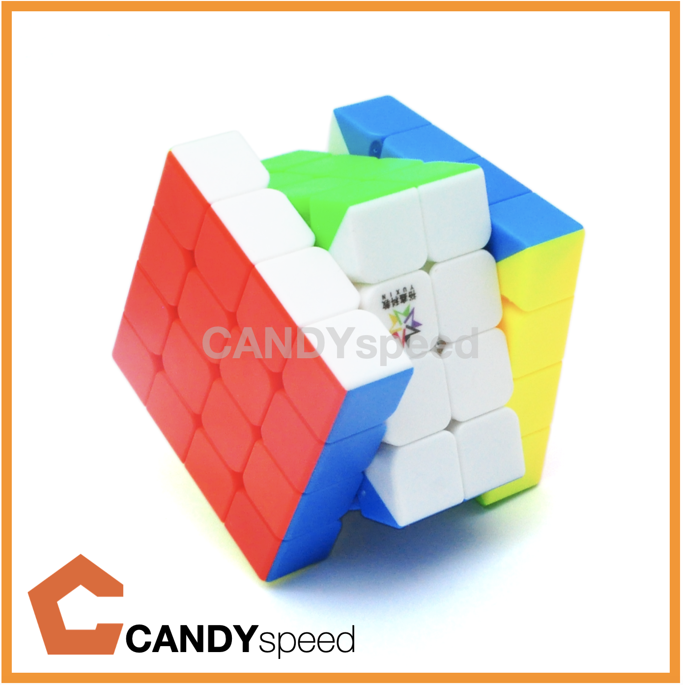 YuXin Black Kirin V2 4x4 Stickerless | รูบิค 4x4 Rubik Cube