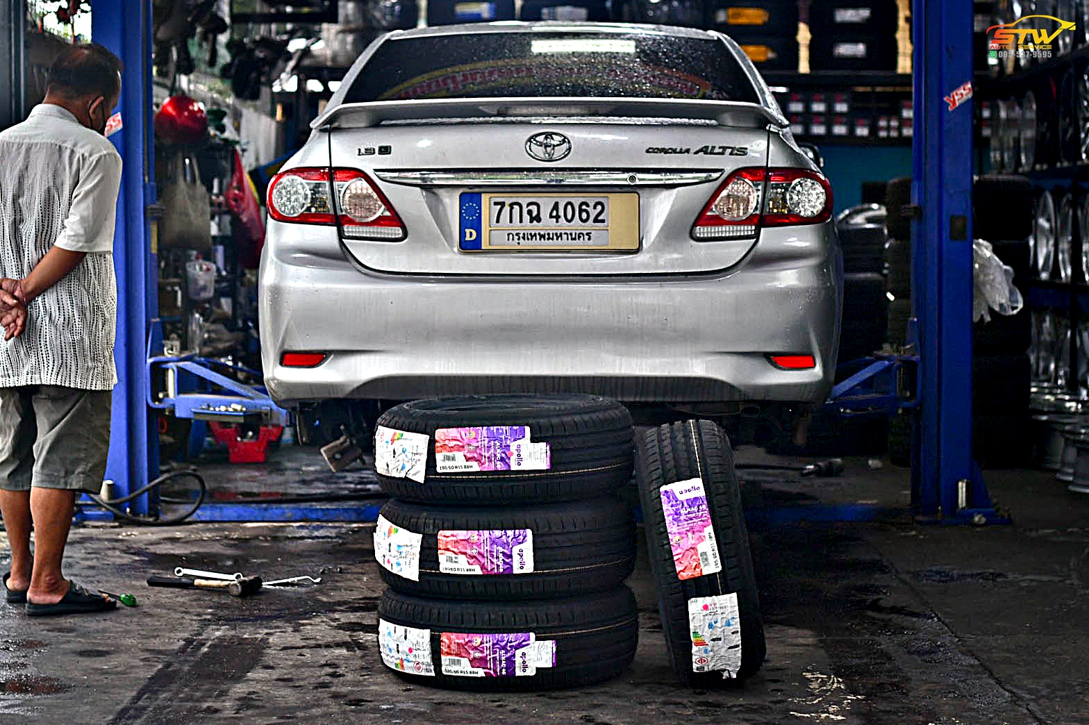 ยางใหม่ APOLLO Alnac 4G 195/60R15 88H
