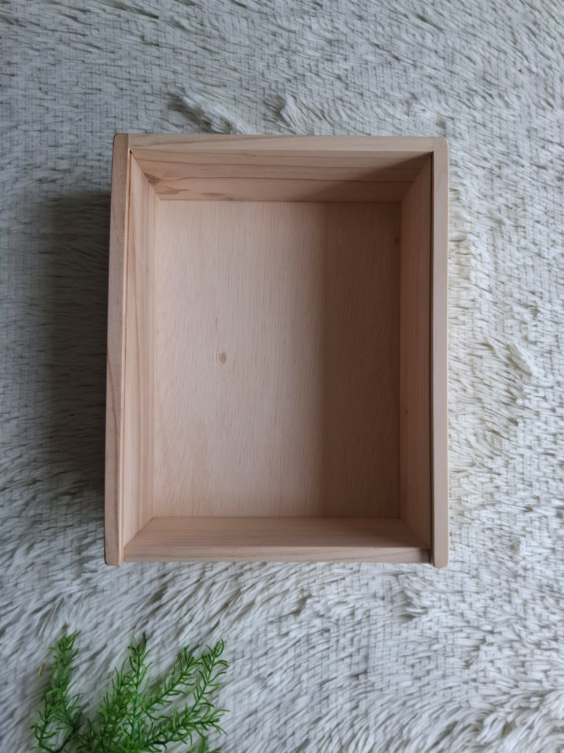 กล่องไม้สนแบบฝาสไลด์