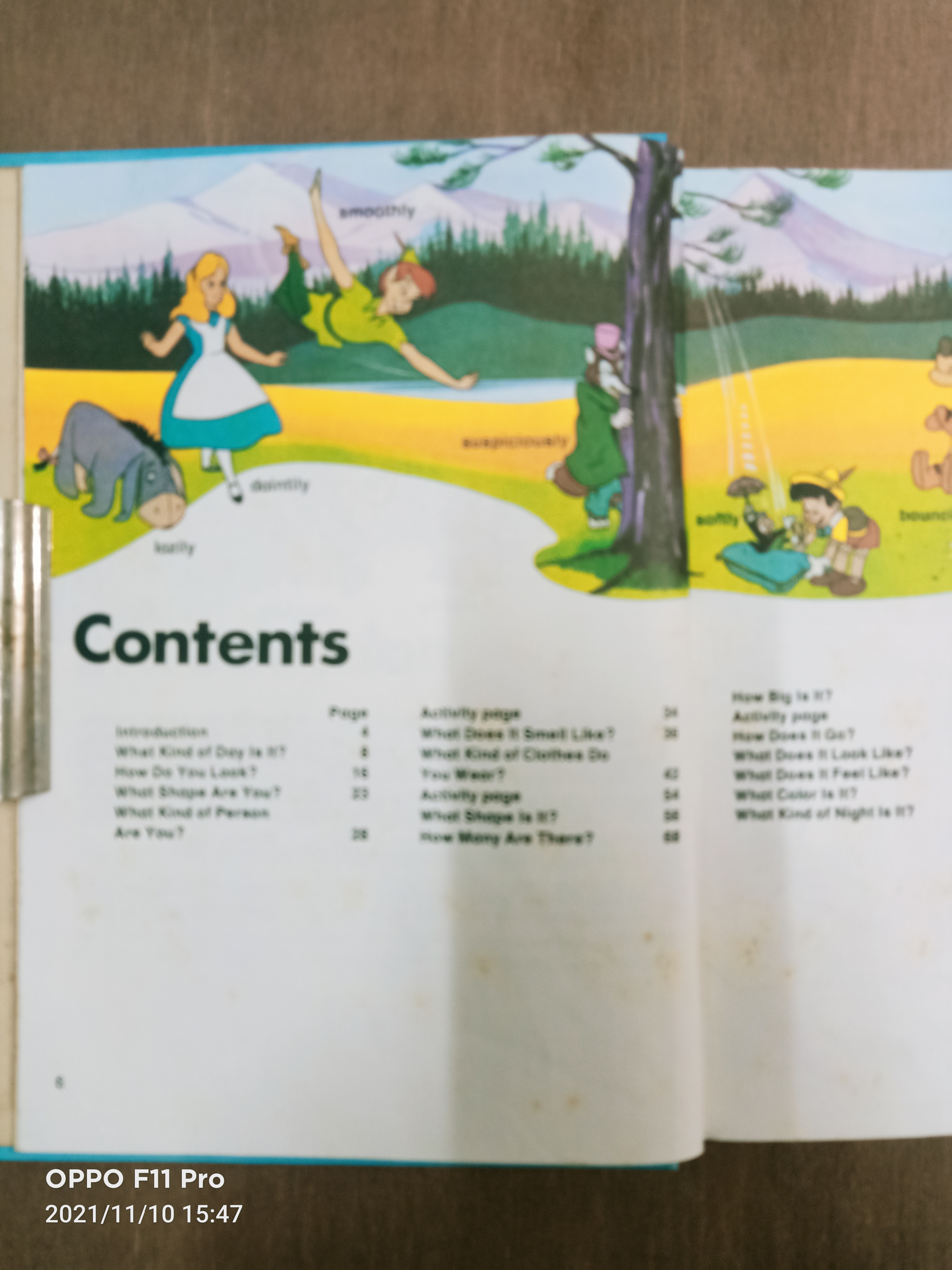 Words that Tell You About Things (หนังสือมีรอยเขียนตามรุปที่ถ่าย)