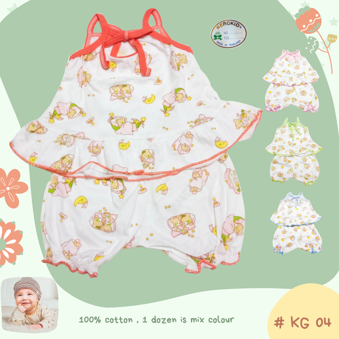 Baby girl set ชุดเด็กหญิง100%cotton