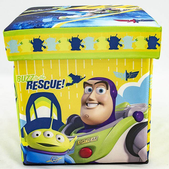เก้าอี้กล่องเก็บของ 2in1 สตูล TOY STORY4