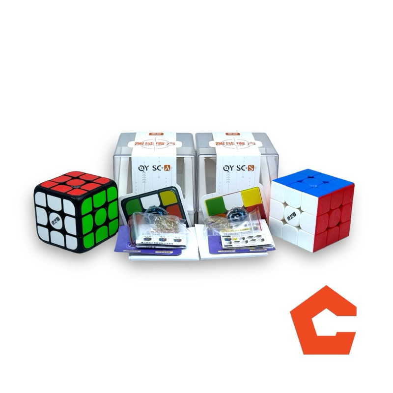 รูบิค Qiyi Smart Cube 3x3 มีแม่เหล็ก ต่อแอพแข่ง online | by CANDYspeed