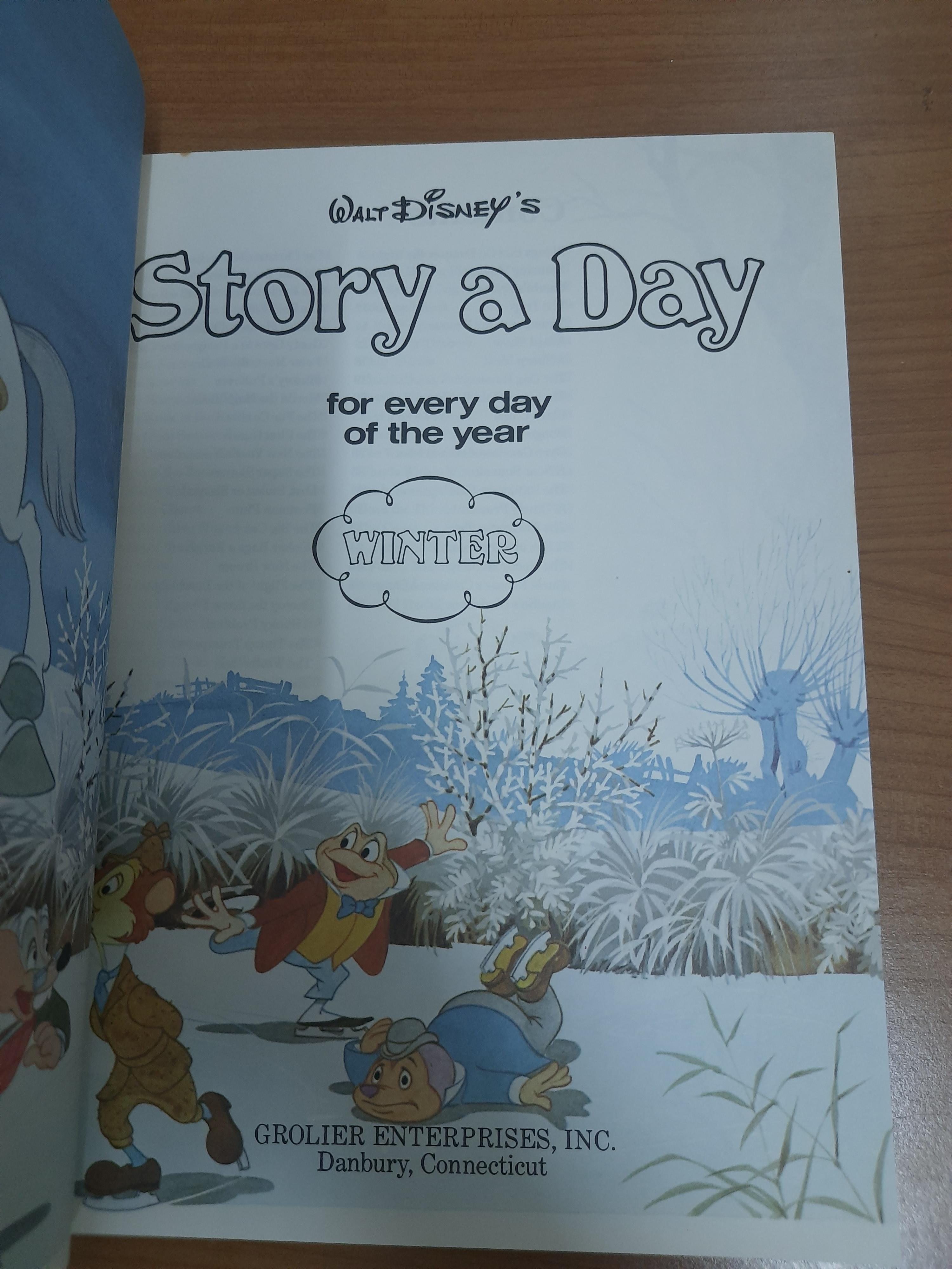 WALT DISNEY : STORY A DAY WINTER