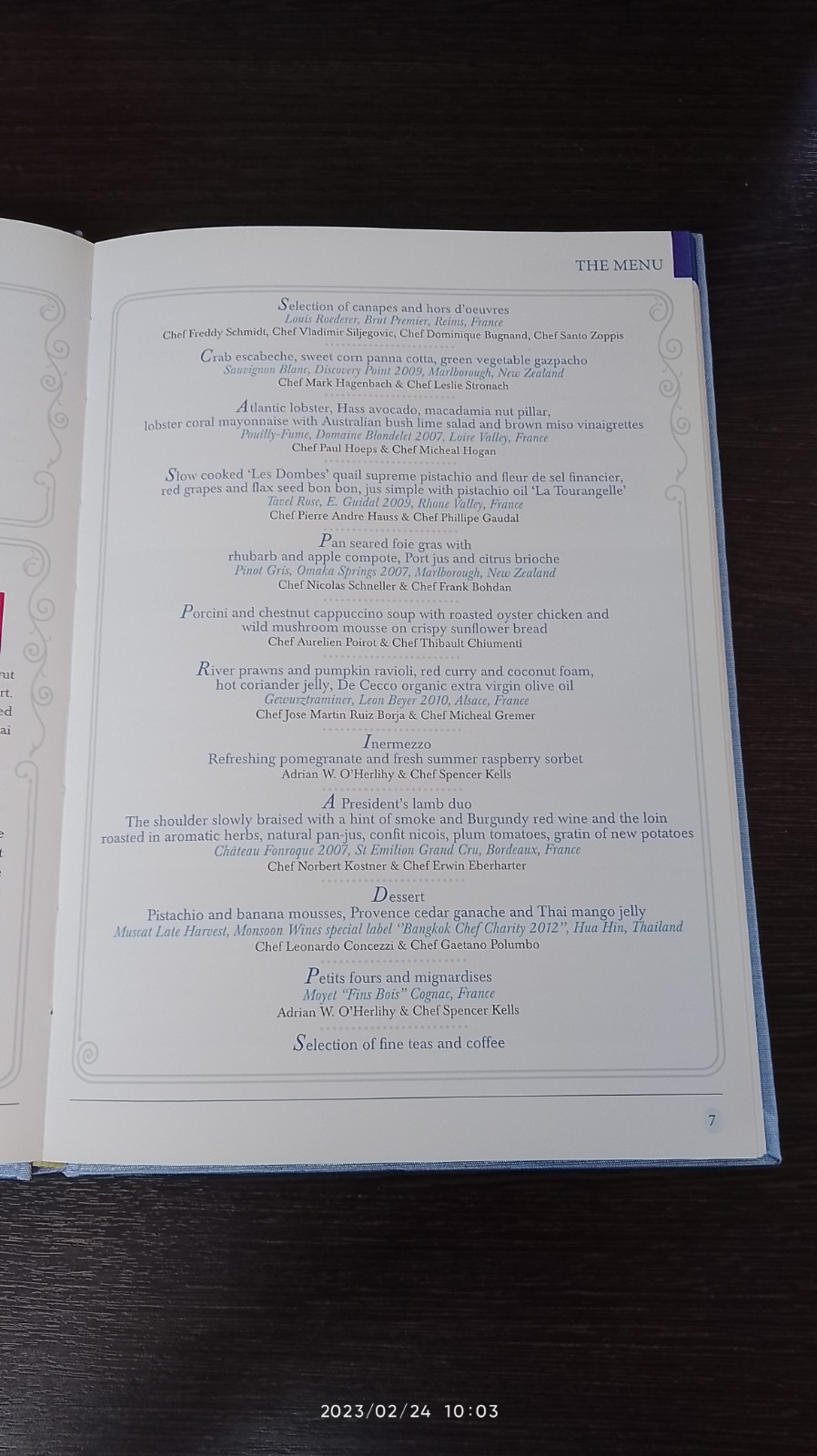 Bangkok Chef Charity 2012