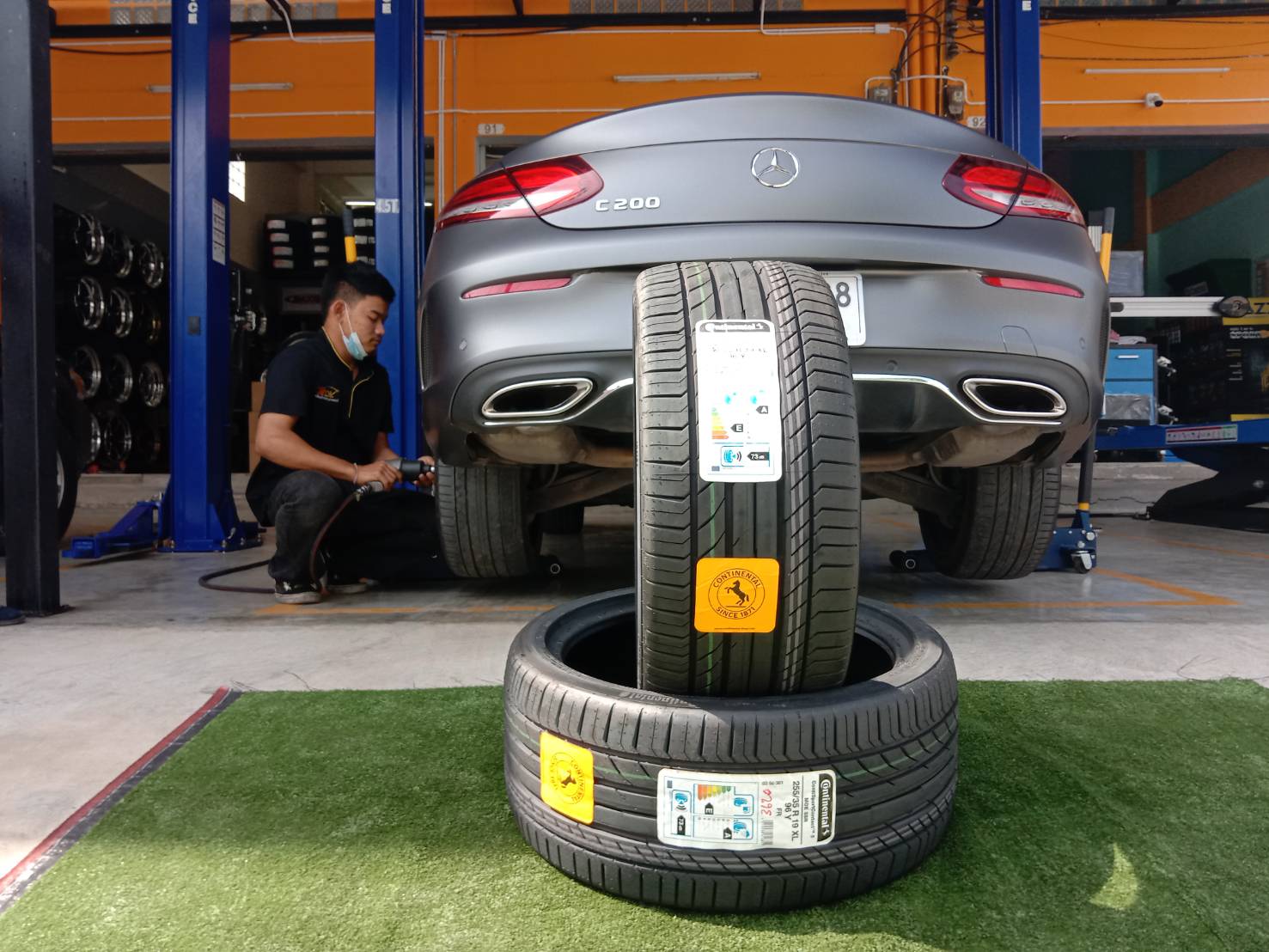 ยางใหม่ CONTINENTAL CONTISPORTCONTACT 5 SSR 255/35R19