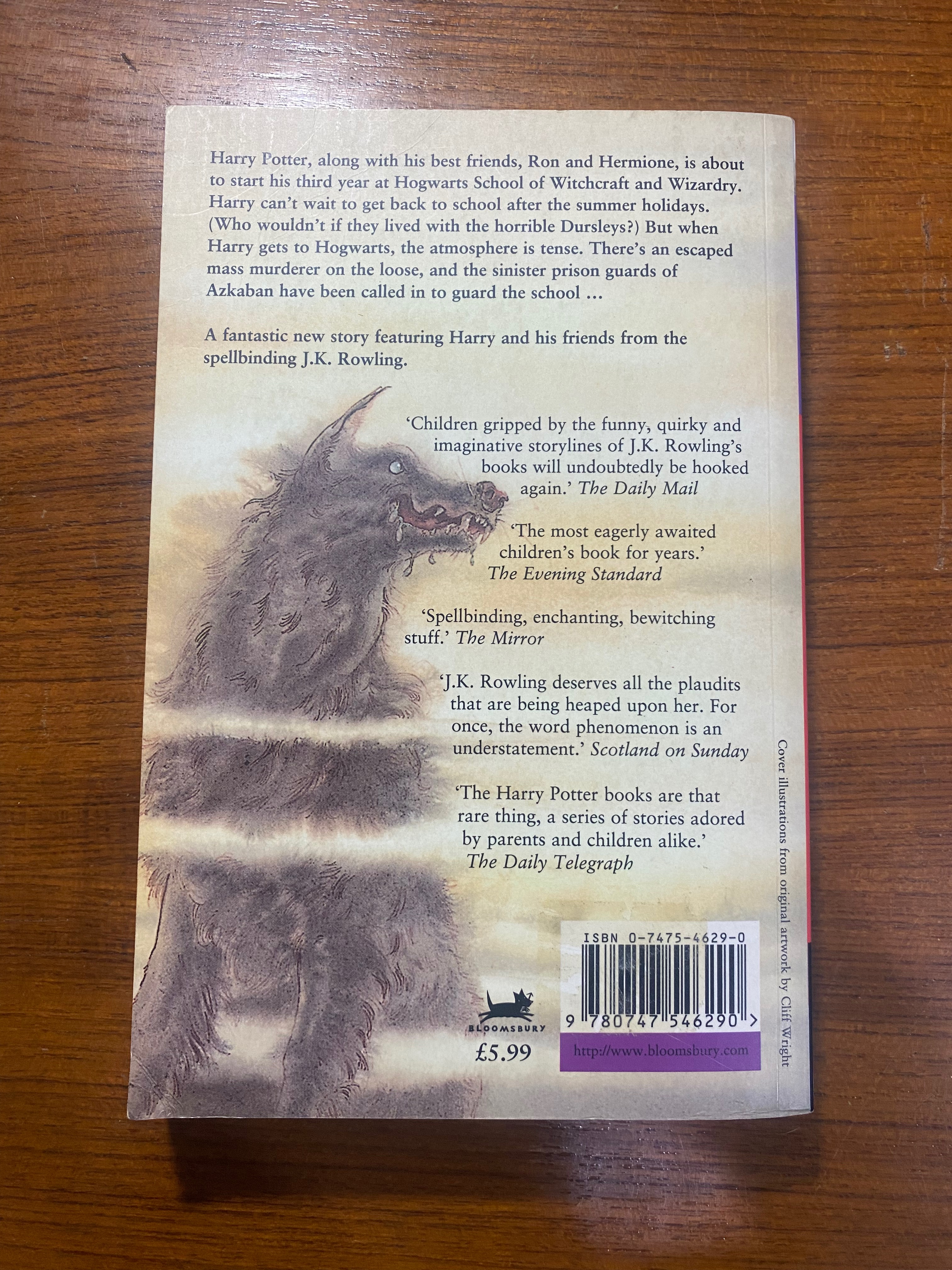 HARRY POTTER and the Prisoner of Azkaban / J.K. ROWLING