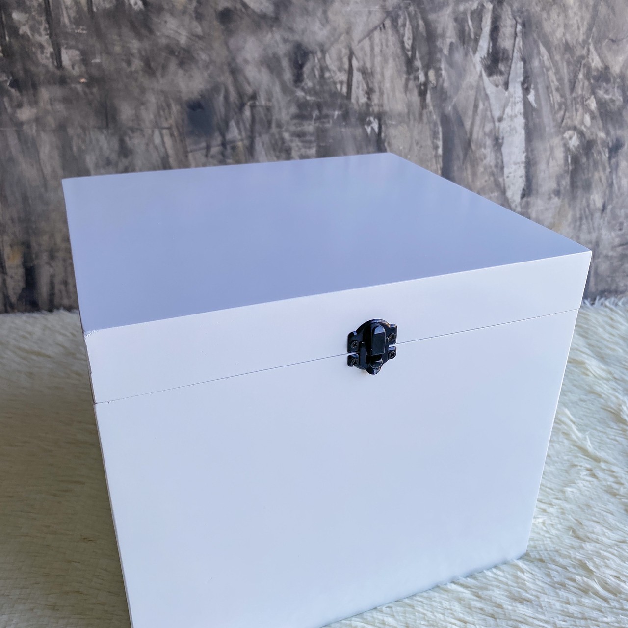 กล่องไม้สีขาว (MDF Wooden Box)