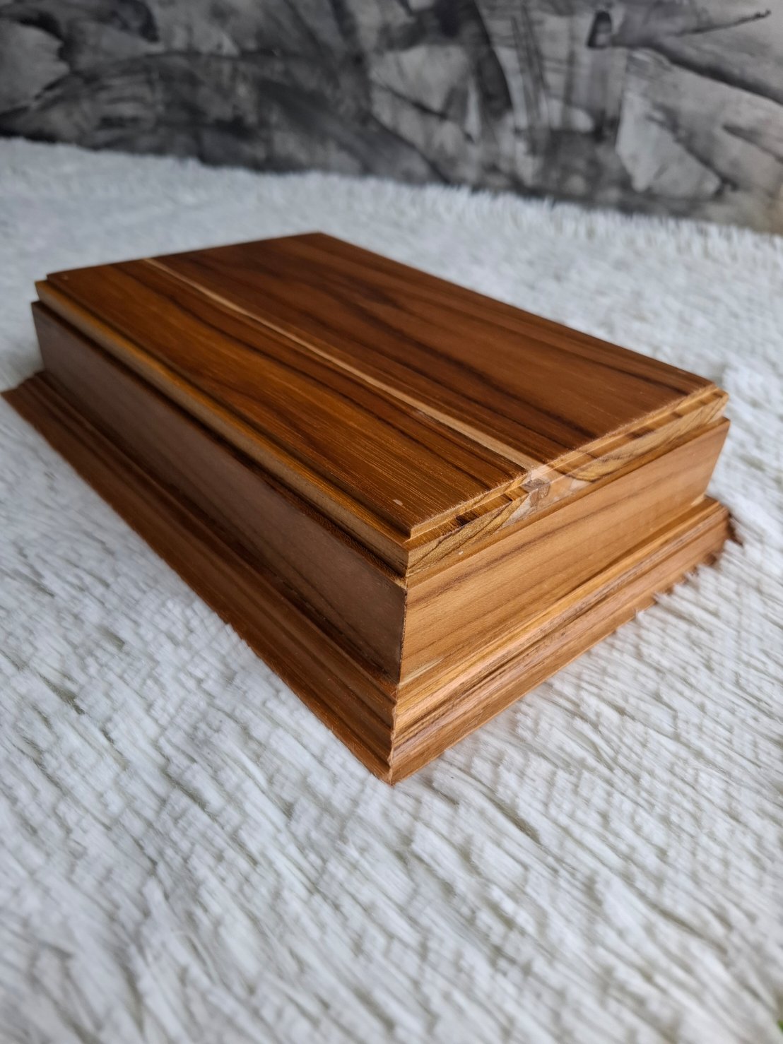 แท่นว่างไม้สัก (เล็ก)