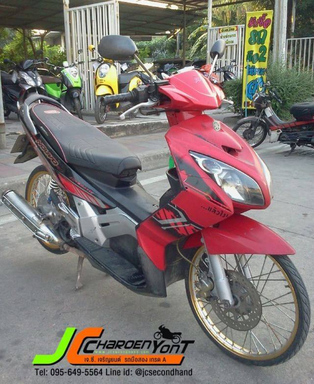 Yamaha Nouvo Mx รถปี 48 รถสภาพปกติ สีสดเดิม มีร่องรอยตามการใช้งาน ครับ เครื่องเดิมดี สตาร์ทติดง่าย