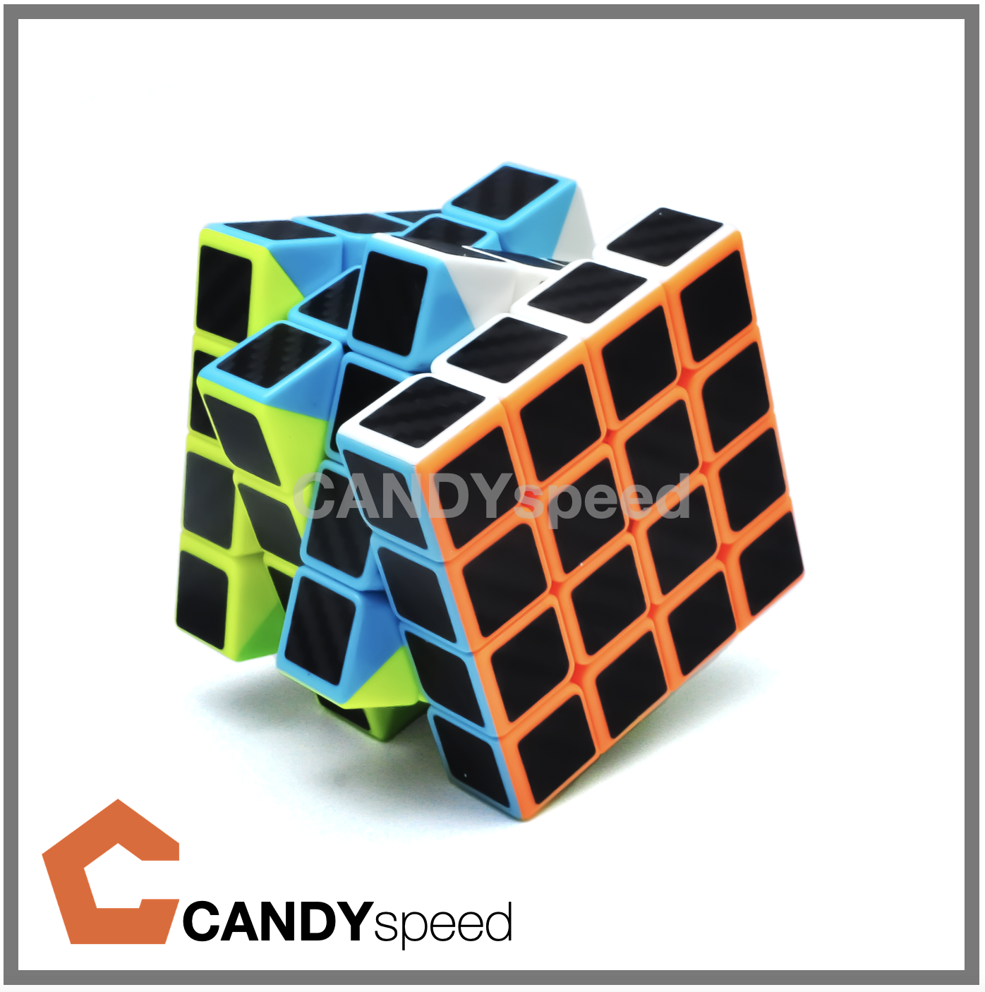 รูบิค Cube QiYi Carbon Fibre Cubes | by CANDYspeed