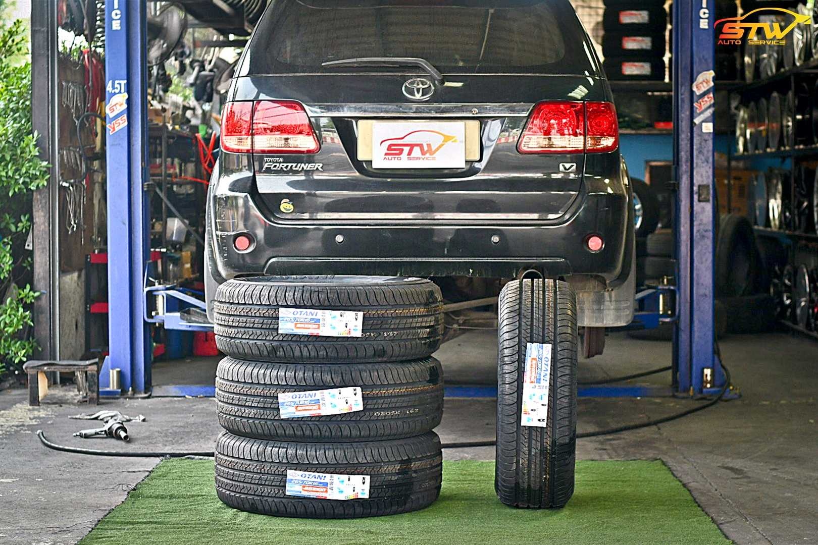 ยาง OTANI SA1000 265/70R16 112H ติดตั้งใส่ TOYOTA FORTUNER