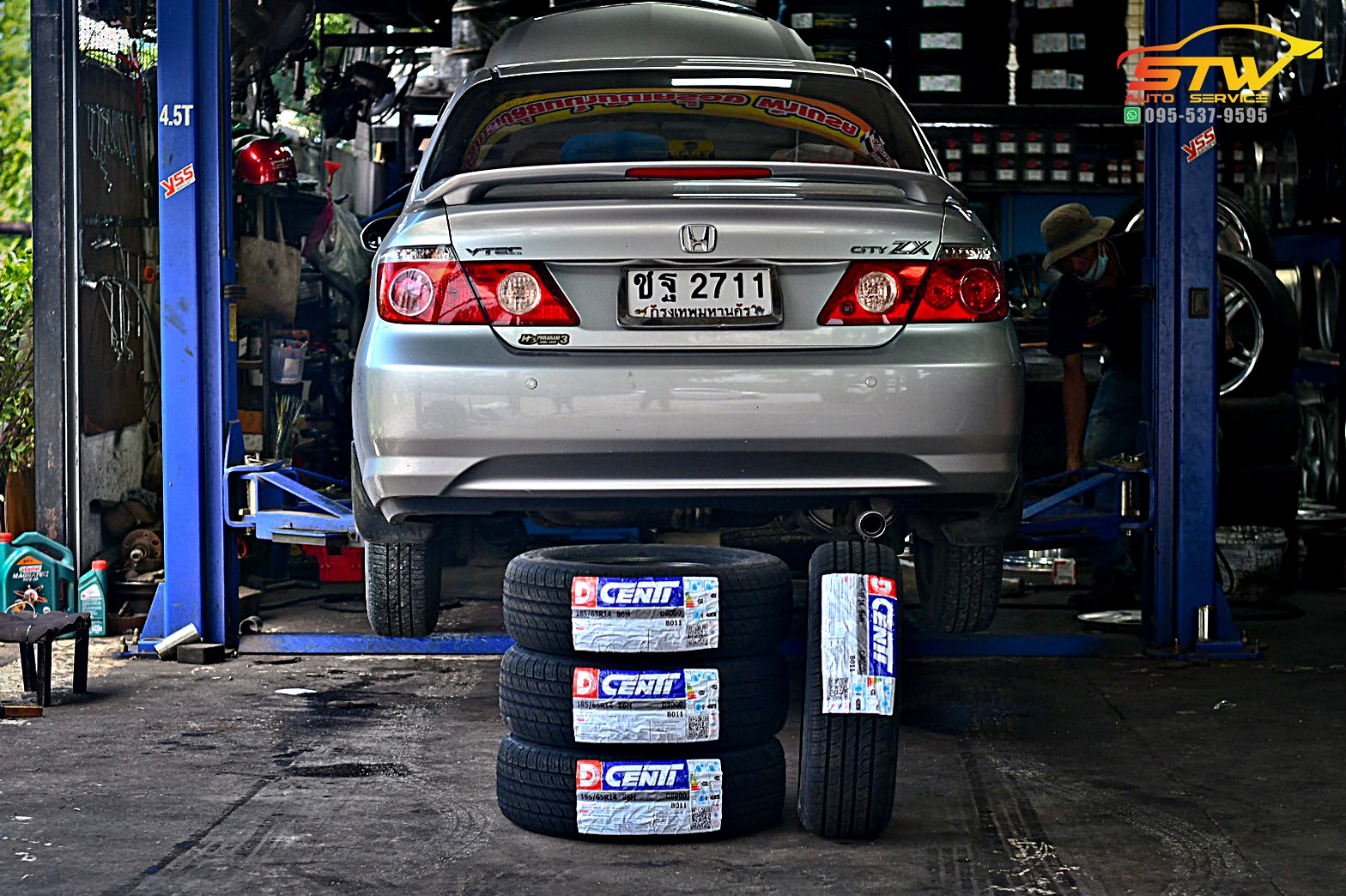ยางใหม่ DCENTI D8000 185/65R14 86H